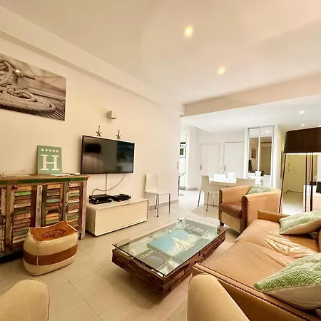 2 Bedroom Sea View Gallia Centre Parking Апартаменты Канны